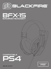 Blackfire BFX-15 Mode D'emploi