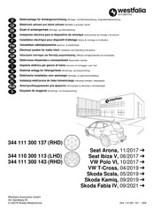 Westfalia Automotive 344 111 300 137 Notice De Montage Et D'utilisation
