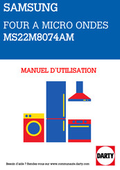 Samsung MS22M8074AM Manuel D'utilisation