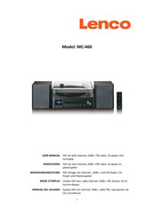 LENCO MC-460BK Mode D'emploi