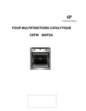 CONTINENTAL EDISON CEFM 860FSA Instructions D'installation Et D'utilisation