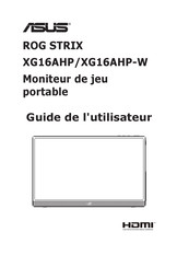 Asus ROG STRIX XG16AHP-W Guide De L'utilisateur