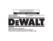 DeWalt DWE46102 Guide D'utilisation