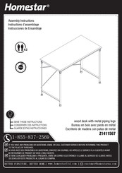 HomeSTAR Z1411567 Instructions D'assemblage