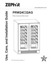 Zephyr PRW24C32AG Guide D'utilisation, D'entretien Et D'installation