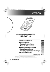 Omron HBP-1320 Mode D'emploi