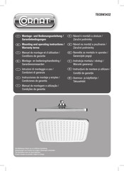 Cornat TECBW3432 Manuel De Montage Et D'utilisation
