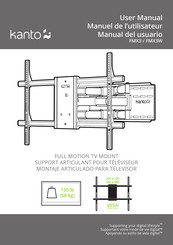 Kanto FMX3W Manuel De L'utilisateur