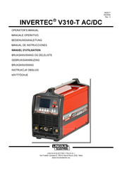 Lincoln Electric IINVERTEC V310-T Manuel D'utilisation