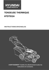 Hyundai power products HTDT5324 Manuel D'instructions