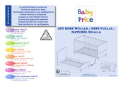 BABY PRICE JOY NATUREL XU111A Instructions De Montage
