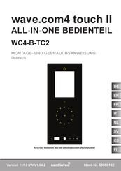 Sentiotec WC4-B-TC2 Mode D'emploi