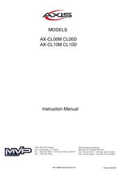 Axis AX-CL06M Manuel D'instructions