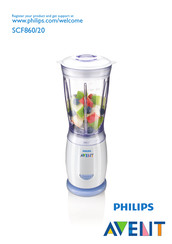 Philips AVENT SCF860/20 Mode D'emploi