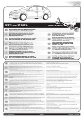 ECS Electronics SE-042-D1 Instructions De Montage