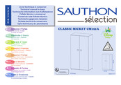 SAUTHON selection CLASSIC MICKEY CM191A Instructions De Montage