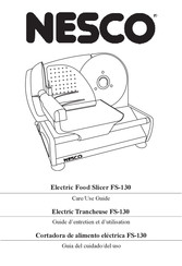 Nesco FS-130 Guide D'entretien Et D'utilisation