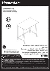 HomeSTAR Z1610743 Instructions D'assemblage