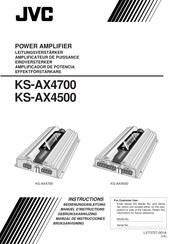 JVC KS-AX4500 Manuel D'instructions