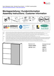 Rauch 48769.1510 Instructions De Montage