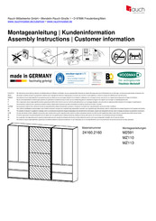 Rauch M2591 Instructions De Montage