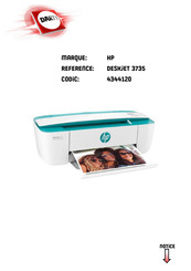 HP DESKJET 3735 Mode D'emploi