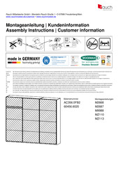 Rauch AC356.0FB2 Instructions De Montage