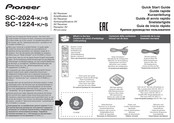 Pioneer SC-1224-K Guide Rapide