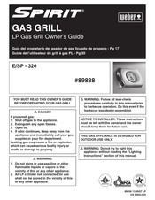 Weber 89838 Guide Du Propriétaire