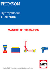 THOMSON TH3HYDRO Manuel D'utilisation