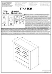 ManoMano ETNA 2K2F Instructions D'assemblage