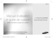 Samsung ME71M Manuel D'utilisation Et Guide De Cuisson