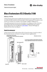 Rockwell Automation Allen-Bradley Kinetix 5100 Notice D'installation