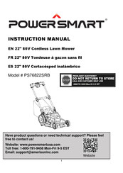 Powersmart PS76822SRB Manuel D'instructions