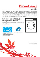 Blomberg WM 87120 NBL00 Guide Du Propriétaire Et Instructions D'installation