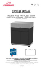 Le Marquier MC80PTID Notice De Montage