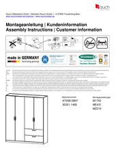 Rauch 30251.1460 Instructions De Montage