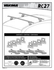 Yakima RC27 Instructions De Montage