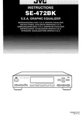 JVC SE-472BK Instructions