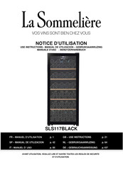 La Sommeliere SLS117BLACK Notice D'utilisation