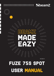 Beamz FUZE 75S SPOT Mode D'emploi