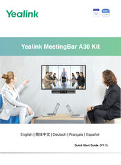 Yealink MeetingBar A30 Ki Guide De Démarrage Rapide