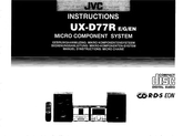 JVC UX-D77R E Manuel D'instructions