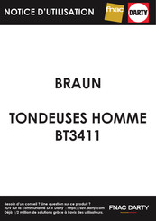 Braun BT3411 Mode D'emploi