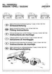 Jaeger 16500526J Instructions De Montage