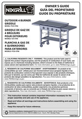 Nexgrill 720-0786 Guide Du Propriétaire