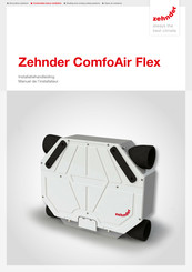 Zehnder ComfoAir Flex 250 Manuel De L'installateur