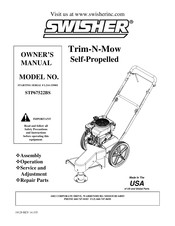 Swisher Trim-N-Mow STP67522B Manuel Du Propriétaire