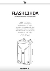 PROEL FLASH12HDA Notice D'utilisation