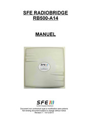 SFE RADIOBRIDGE RB500-A14 Manuel D'installation